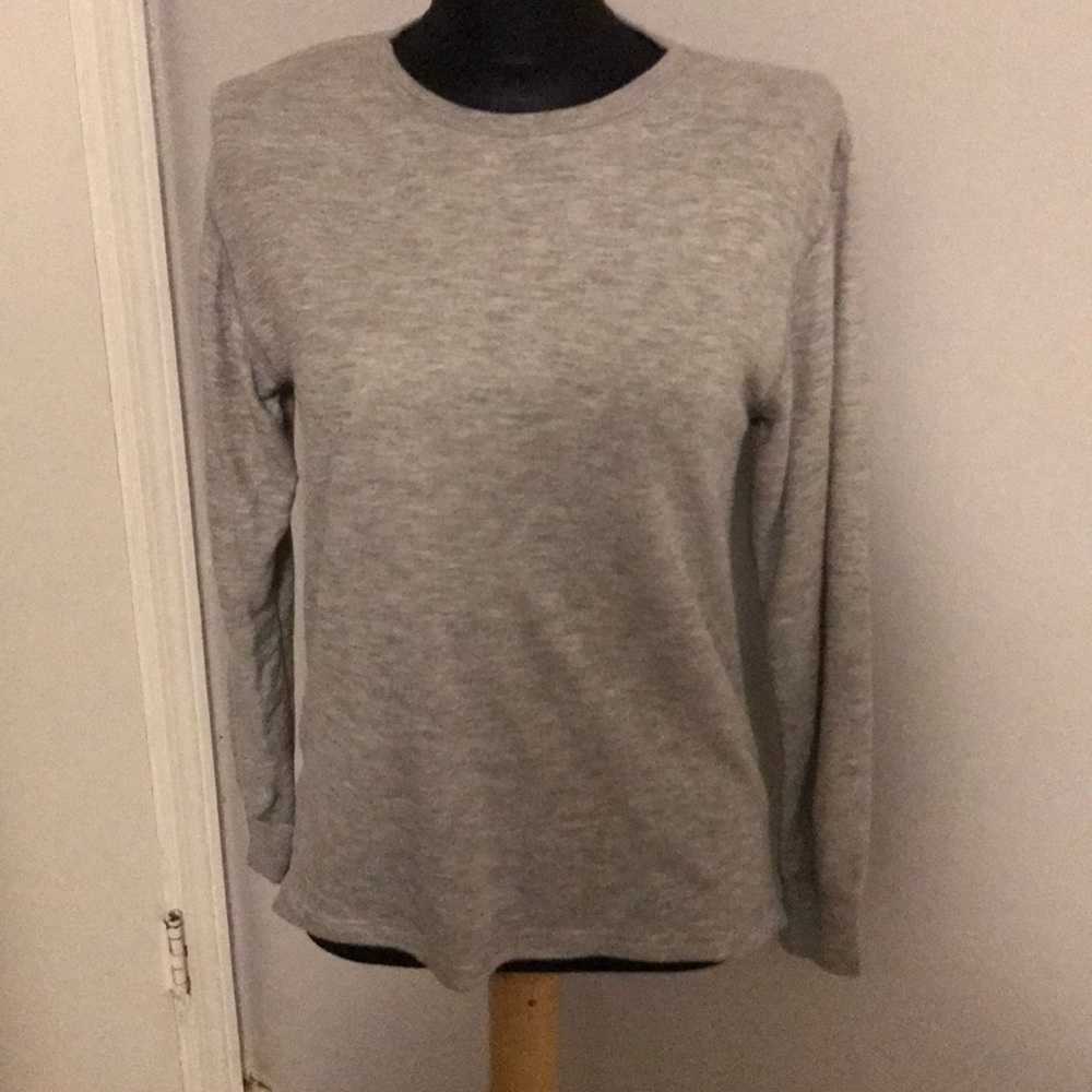 Gray sweater
